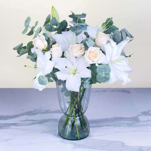 Luxury Lily and Rose Bouquet